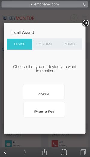 iKeyMonitor Telegram Backup App install