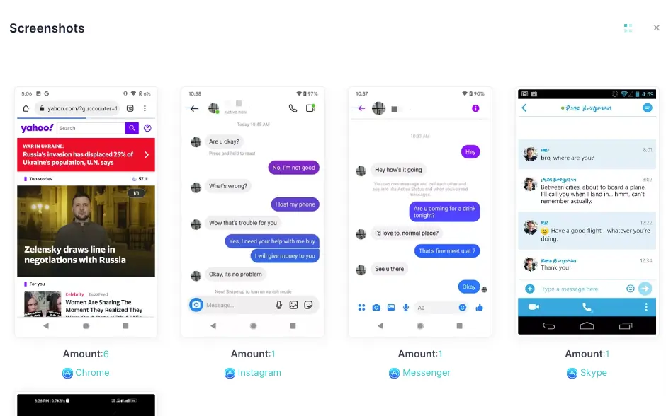 Set up Parental Control On Samsung to capture screenshots
