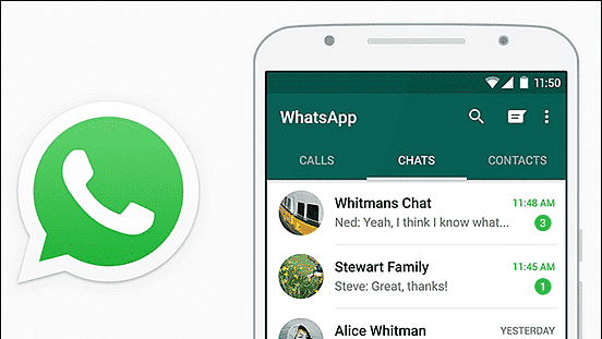 zrzuty ekranu WhatsApp