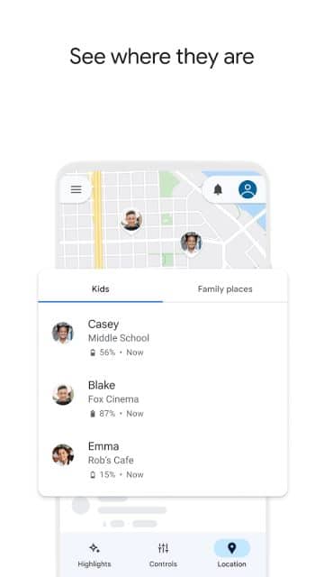 google family link Android Location Tracker App