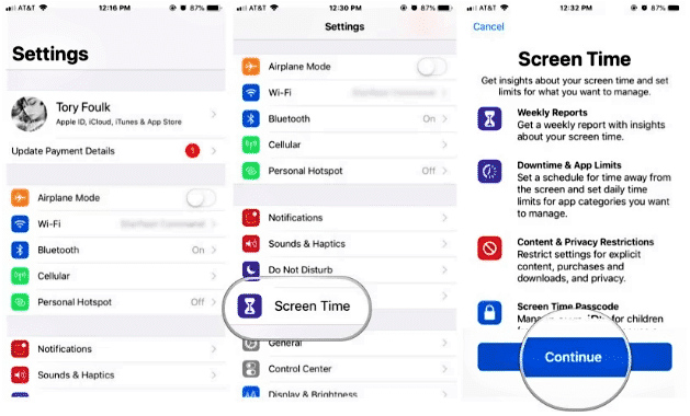 How to Set up Screen Time Parental Control for Kids