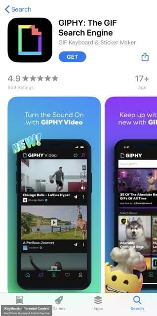the GIPHY App