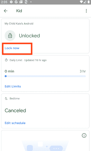 lock-child-device