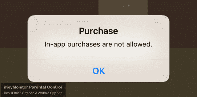 Turn Off In-App Purchases