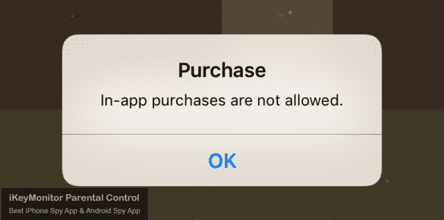 Turn Off In-App Purchases