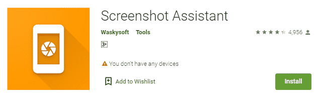 Screenshot-assistent