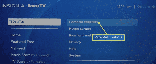 Select Parental Controls