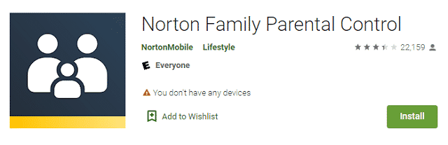 Norton Family Parental Controls