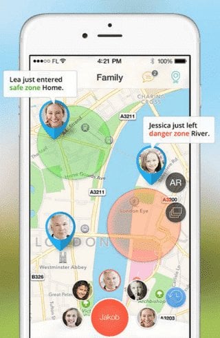 Family Locator and GPS Tracker iPhone App