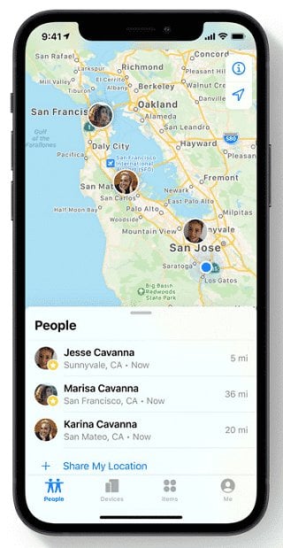 Find My on iPhone