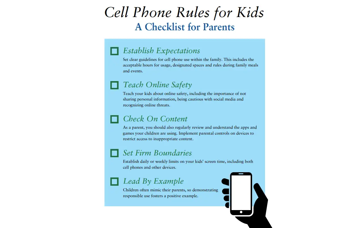 Establish Clear Rules to Help Your Child Use Their First Smartphone Responsibly