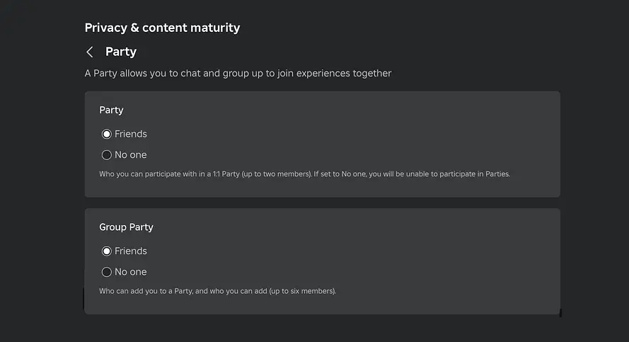 Adjust Privacy Settings for Safety