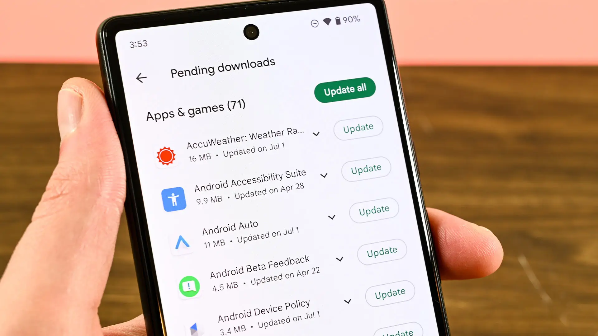 Apps Updated