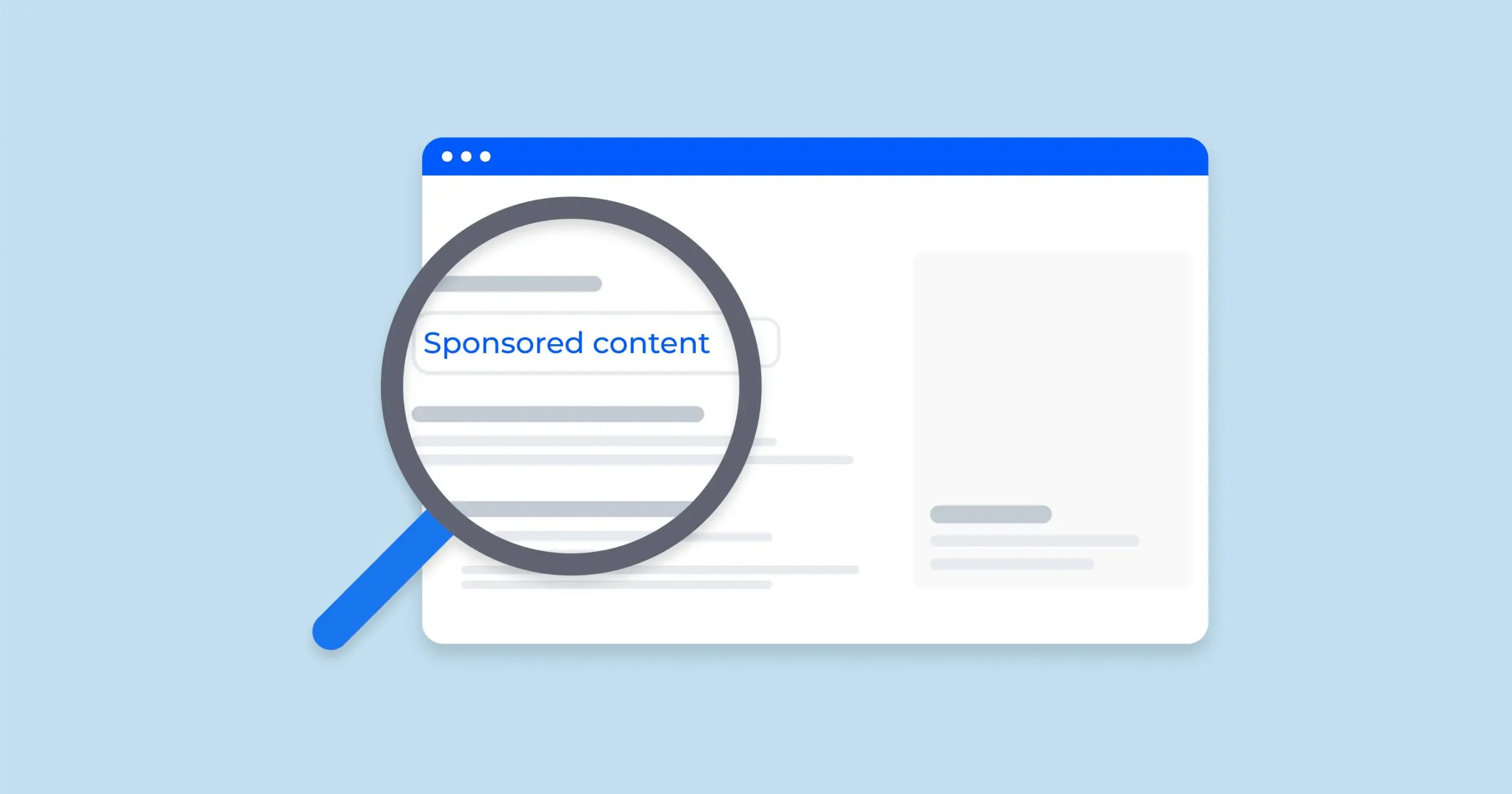 Identify Sponsored Content